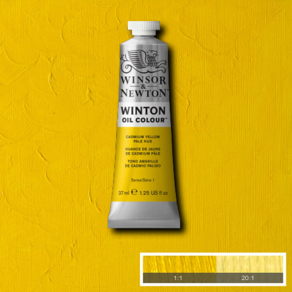Масляная краска "Winton", оттенок бледно-желтый кадмий 37мл